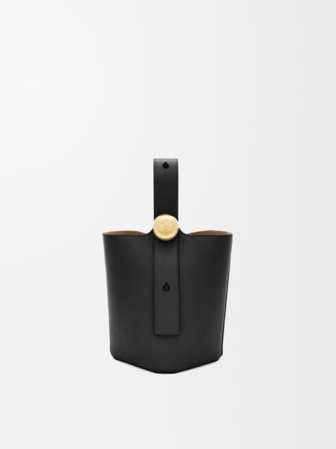 Loewe Mini Pebble Bucket bag in mellow calfskin