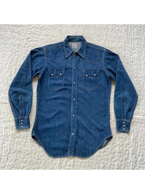 Levi's True Vintage 50s Saddleman Western Denim Shirt