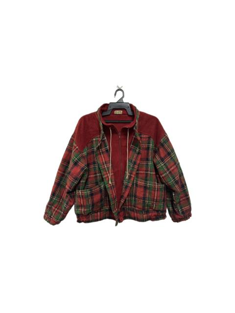 Other Designers Japanese Brand - VTG Carnival Wool Flannel Utility Jacket