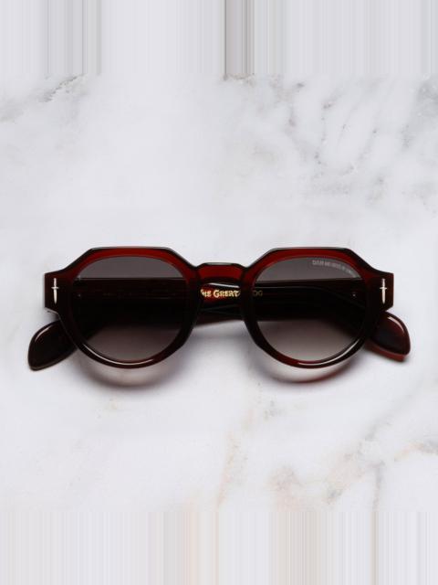 CUTLER AND GROSS THE GREAT FROG LUCKY DIAMOND I ROUND SUNGLASSES