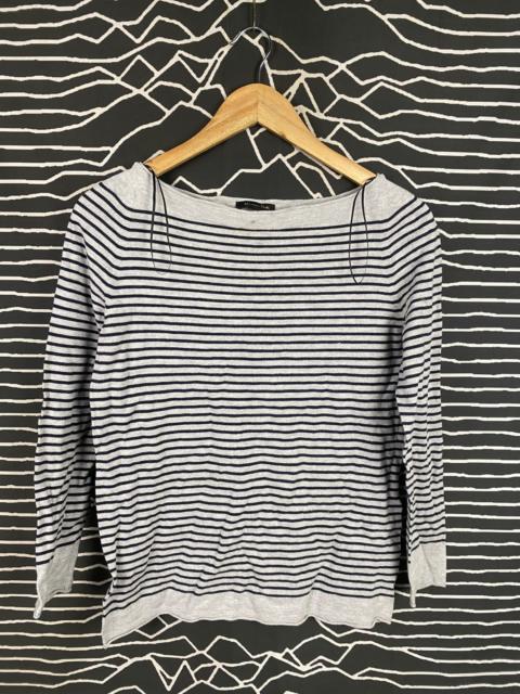 Other Designers Massimo Dutti Women Stripe LS Shirt
