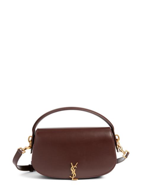 SAINT LAURENT Saint Laurent Voltaire Leather Crossbody Bag in Raisin at Nordstrom