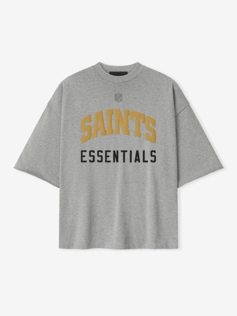 ESSENTIALS Saints 90s 3/4 Sleeve Football Tee