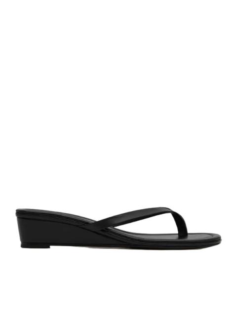 ST. AGNI Thong Wedge in Black