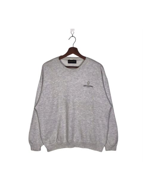 Other Designers Gianni Valentino × Valentino - Vintage Gianni Valentino Sweatshirt Small Logo Embroidery
