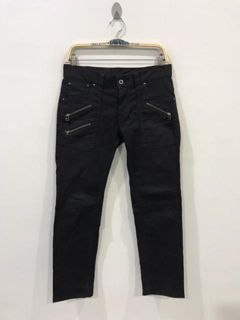 Other Designers Japanese Brand - Japan Made Designer Multizipper Skinny Stretchable Pant