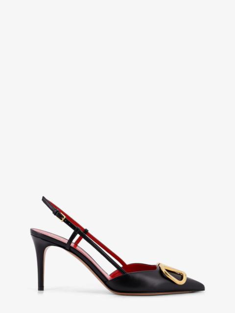 Valentino Valentino Garavani Vlogo Signature Leather Pumps