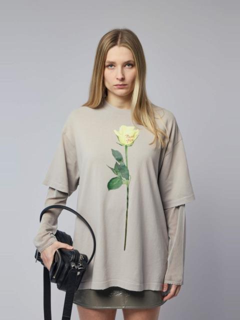 Acne Studios Layered Print T-shirt