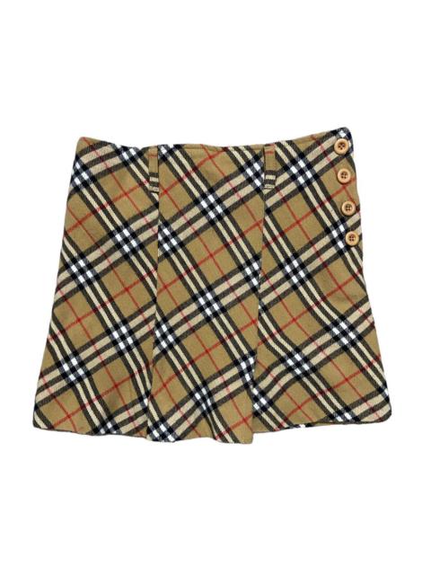 Other Designers Burberry Prorsum - Vintage Burberrys Nova Check Mini Skirt