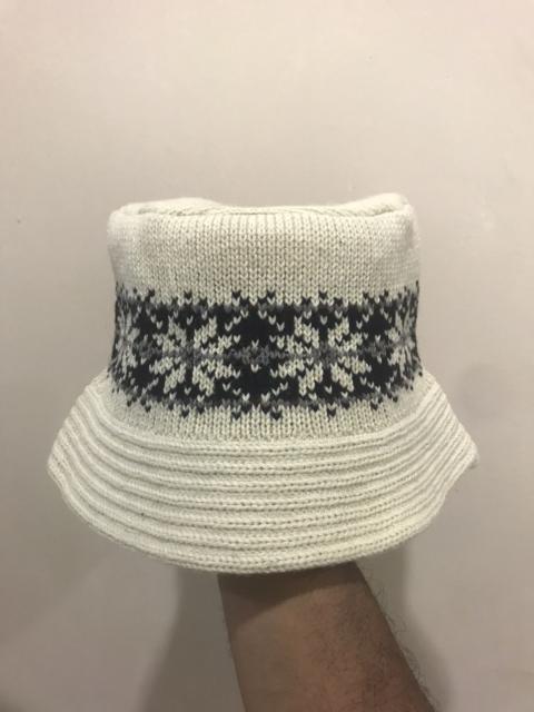 Other Designers Vintage - VTG Cuffed Tribe Pattern Escobaria American Style Bucket Hat