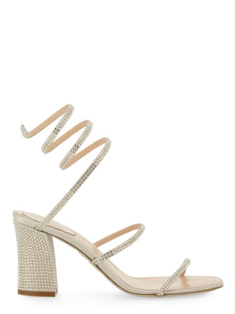 Rene Caovilla Women Sandal With Rhinestones