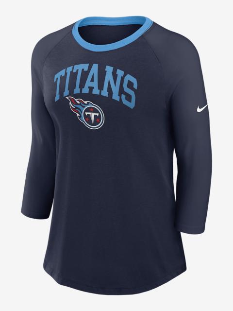 Nike Tennessee Titans Women's Nike NFL 3/4-Sleeve T-Shirt