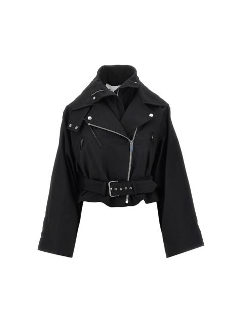 Alaïa Alaia Women Cotton Biker Jacket