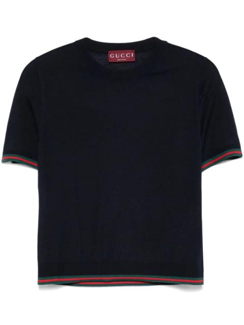 GUCCI Gucci Women Short Sleeve Crew-Neck Top