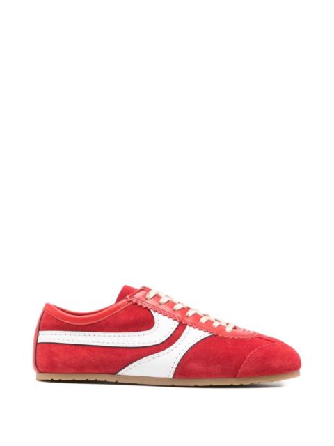 Dries Van Noten Leather and suede sneakers