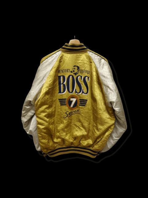 Other Designers Rare🔥Vintage Suntory Boss Coffee Reversible Jacket
