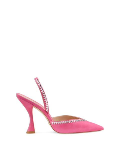 Stuart Weitzman Gemcut Xcurve 100 Slingback Pump