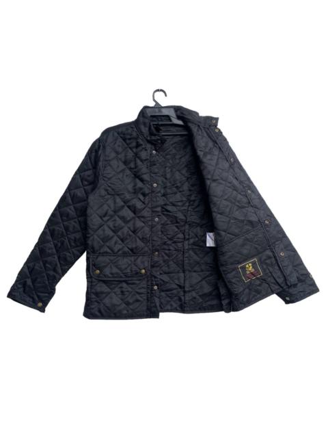 Other Designers Vintage - Vtg rare BELSTAFF diamond quilted snap button jacket