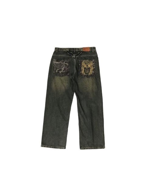 Other Designers Vintage Sean John emrodery denim