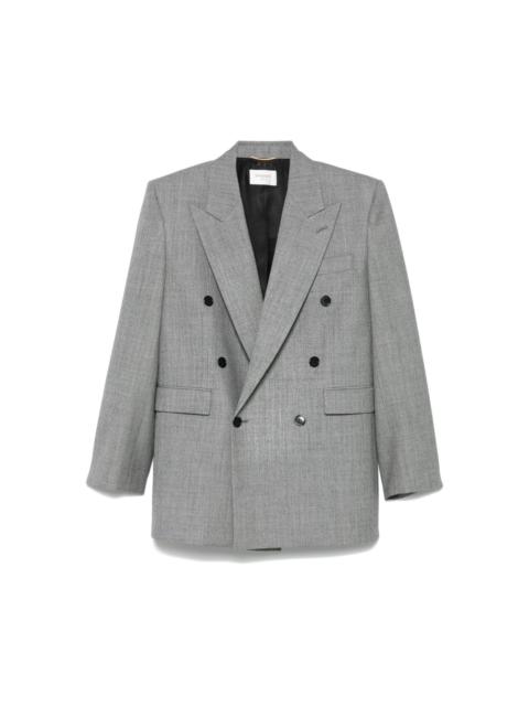 SAINT LAURENT wool blazer