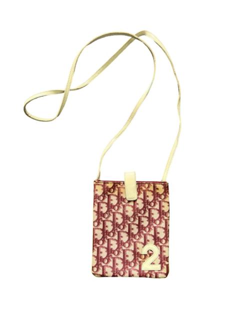 2000s Dior Trotter No. 2 Pink Mini Crossbody Bag