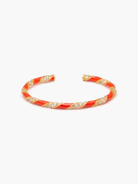 Zimmermann Gold-tone enamel bangle