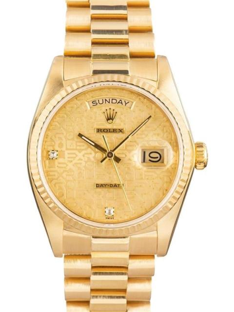 ROLEX Rolex Day-Date 18038 Jubilee Dial
