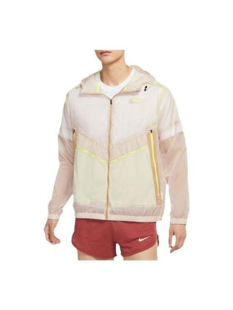 Nike Nike Running Wild Run Windrunner Jacket 'Pink' DD5392-292