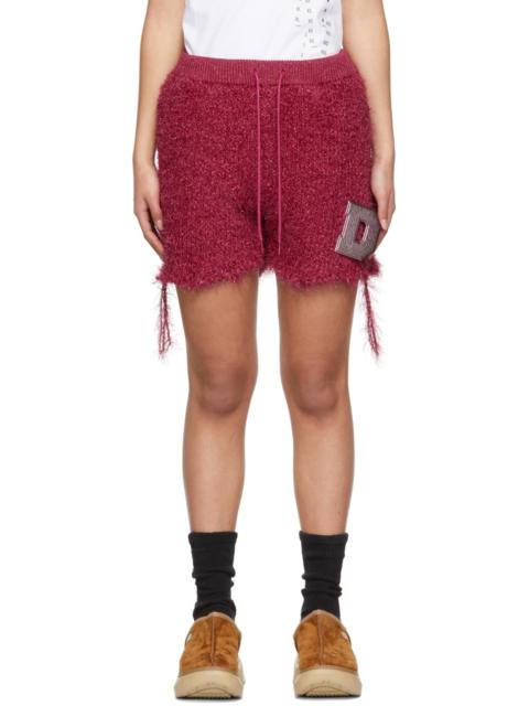 doublet Pink Metal Letter Shorts