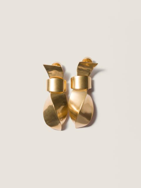 Miu Miu Metal earrings