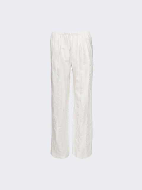 Loulou de Saison Soler Waistband Pants Ivory