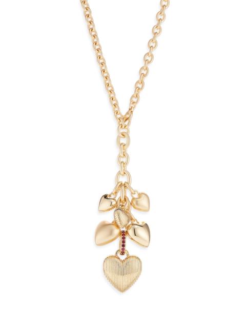 ROXANNE ASSOULIN ROXANNE ASSOULIN The Family of Hearts Pendant Necklace in Gold at Nordstrom