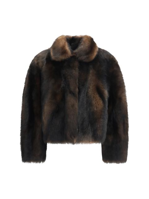 Brunello Cucinelli Brunello Cucinelli Soft Shearling Jacket Brown Women