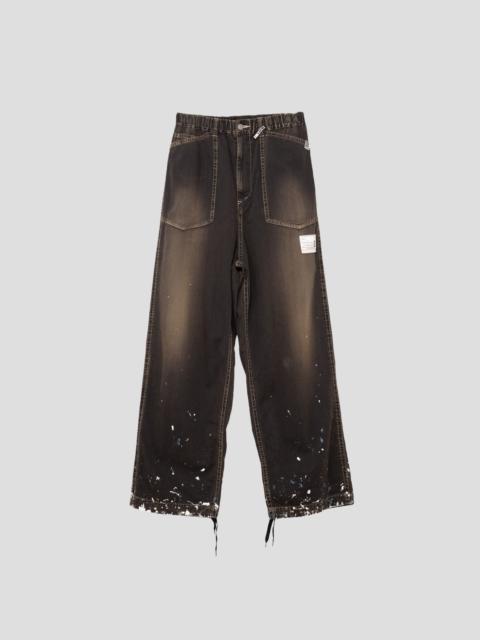 Maison MIHARAYASUHIRO PAINTED BAKER JEANS