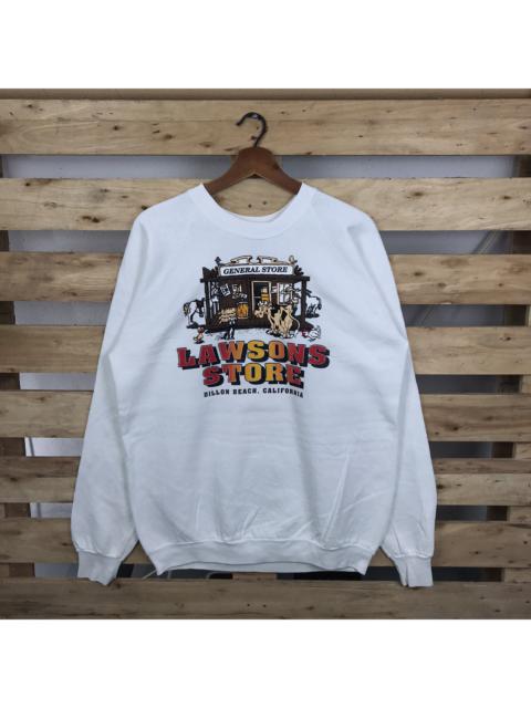 Other Designers Vintage - Vintage Lawsons Store Dillon Beach California Sweatshirt