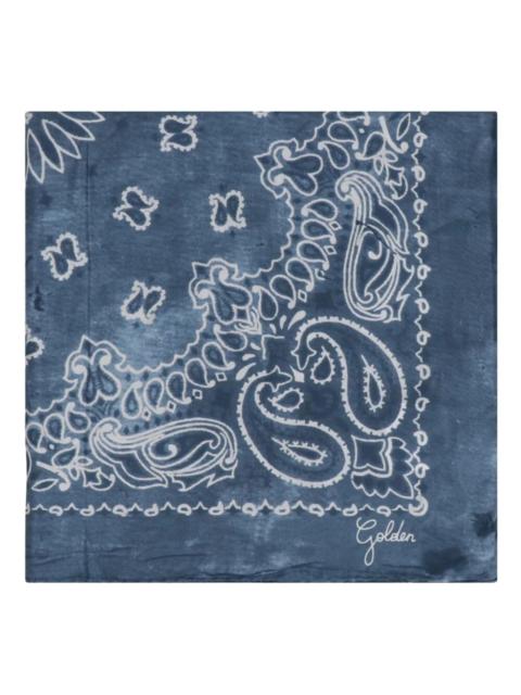 Golden Goose Golden Goose Women "Golden Foulard Paisley" Print Silk