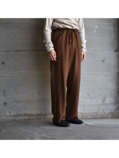 AURALEE 3 . SELVEDGE WOOL VIYELLA PANTS . A7AP02SV . MADE IN JAPAN