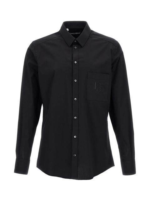 Dolce & Gabbana Logo embroidery shirt