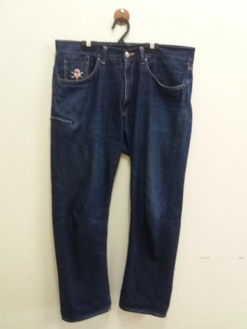 Other Designers Billionaire Boys Club - Billionaire Boys Club distress blue denim jeans