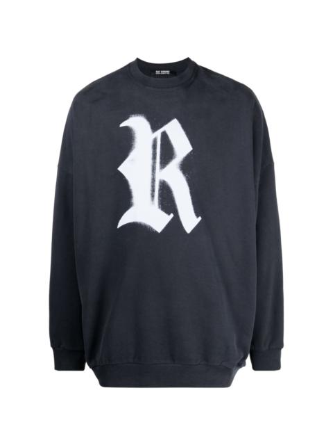 logo-print cotton sweatshirt