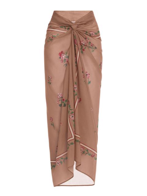 Agua by Agua Bendita Lavanda Quebrada Pareo brown