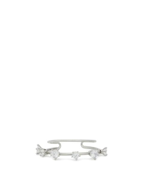 PANCONESI Silver Diamanti Gravity Bracelet