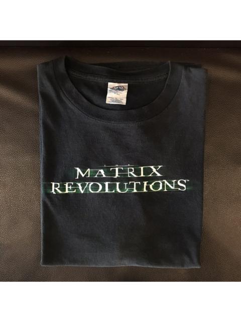 Other Designers Vintage The Matrix Revolutions Promo 2003 T shirt movie flim