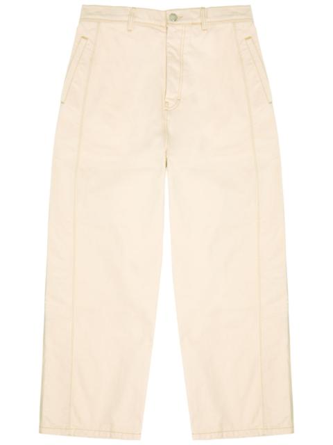 AMI Paris Ami Paris Panelled Wide-leg Jeans