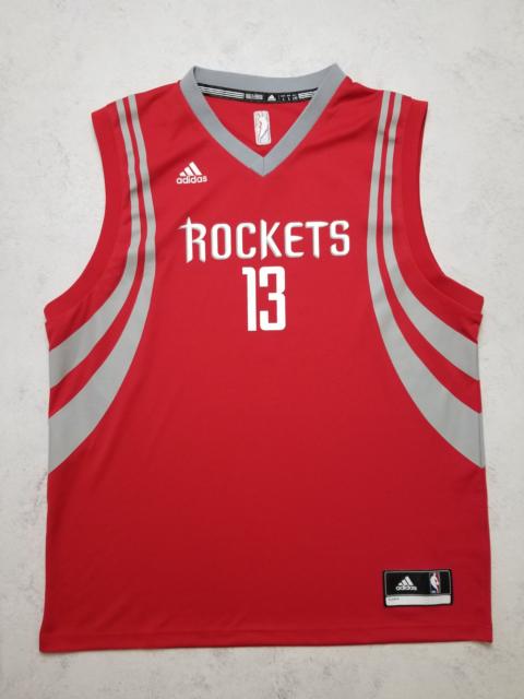adidas Adidas Houston Rockets #13 James Harden Red Jersey