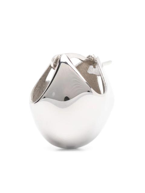 KHAITE small Lotus polished earrings