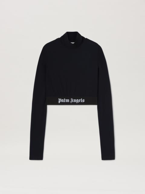 Palm Angels Classic Logo Mock neck Top