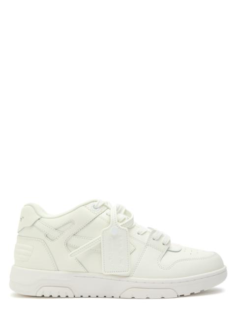 Off-White Off-white Out Of Office Panelled Leather Sneakers