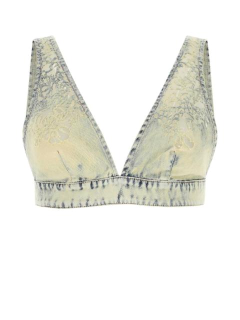 Diesel Women Denim De-Janys-Fsc Top