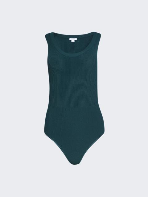Alaïa Tank Bodysuit Petrole Fonce